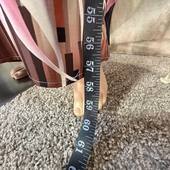 NWOT πShein Elegant Floral Print Cross Front V-Neckline Cloak Sleeves Jumpsuit - Picture 8 of 13